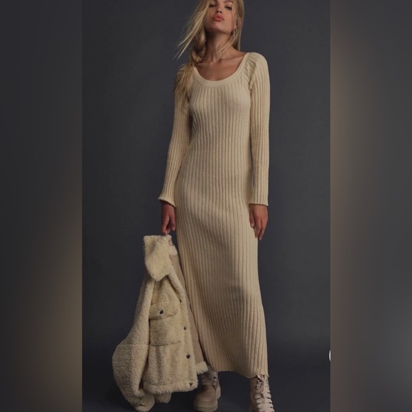 NWOT Free People Walk About Maxi Dress - Picture 3 of 7